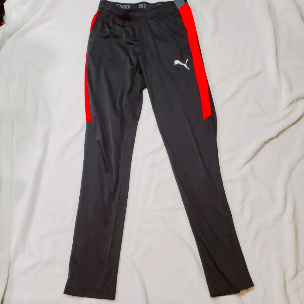 Puma Leggings Women's Drycell Pants Small Work Out Slim Fit Puma Way EUC